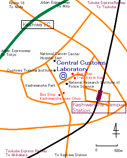 Map:Directions from the nearest stations