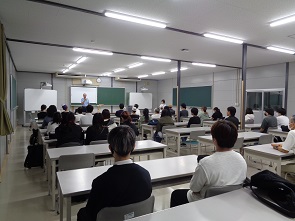 薬物乱用防止教室の様子