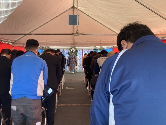 �F��Ղ̗l�q�@