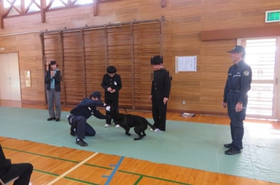 ����T�m���ɂ��f�����X�g���[�V�����̗l�q