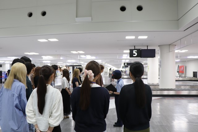検査場見学の様子