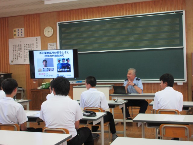 説明の様子A