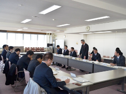 平成27年１月20日（火）名古屋税関、愛知県・名古屋税関行政連絡会を開催