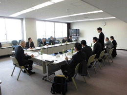 平成27年２月23日（月）名古屋税関、静岡県・名古屋税関行政連絡会を開催
