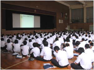不正薬物乱用防止教室を愛知県内の高校にて実施