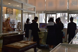 平成28年２月３日（水）名古屋税関、名古屋市立天白中学校生徒の訪問を受入れ