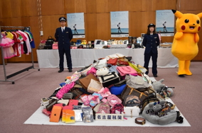 平成27年３月３日（金）名古屋税関、平成28年分の管内における知的財産侵害物品の差止状況を発表