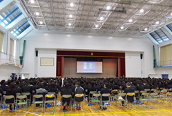名古屋税関、名古屋市立向陽高等学校の薬物乱用防止教室において講演