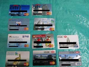 偽造クレジットカード