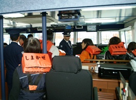  平成２４年度税関記念日行事「監視艇乗艇会」 