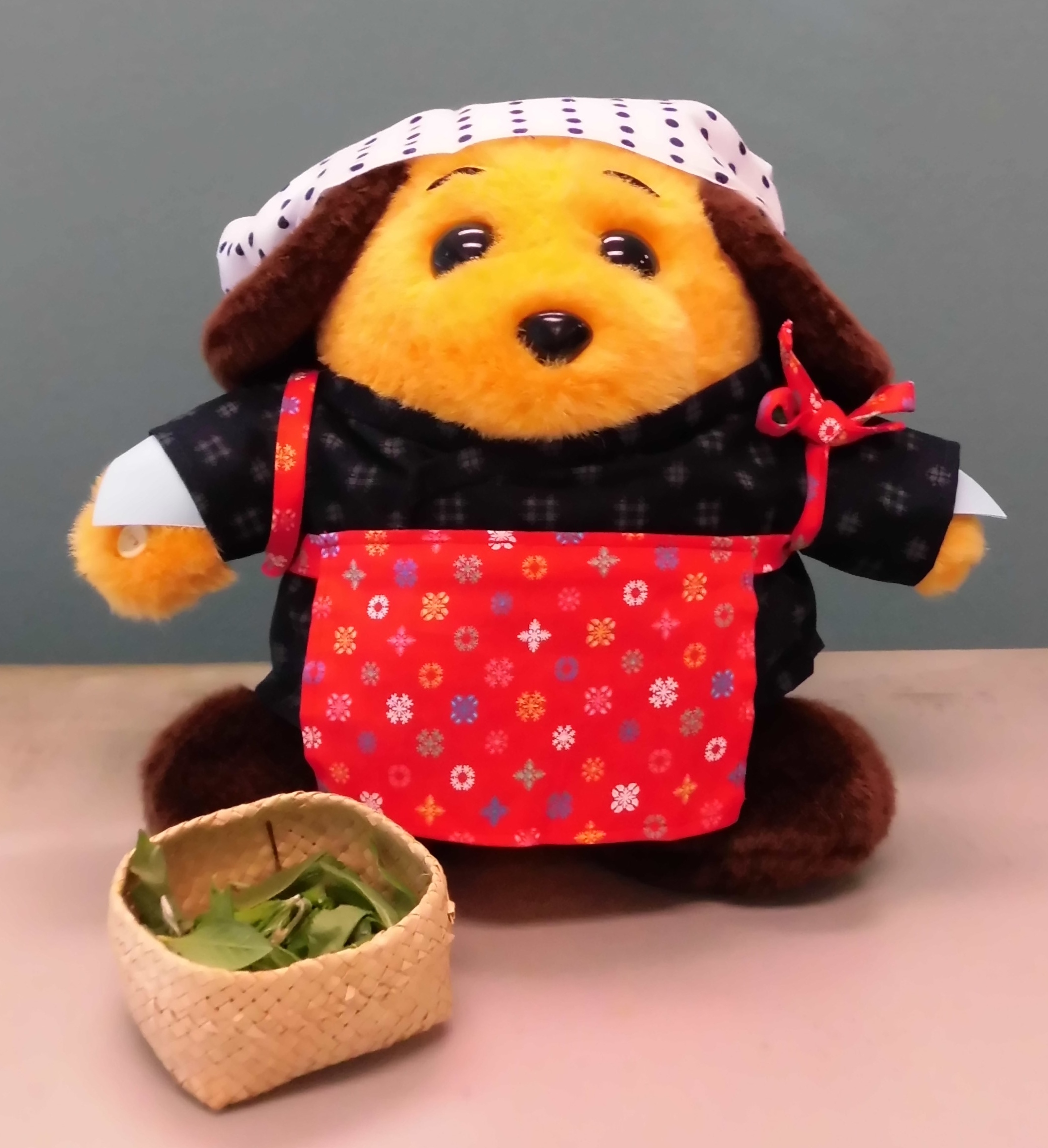 茶摘みカスタム君ぬいぐるみ