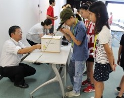 2019港区WORKS探検団見学会3 検査機器体験