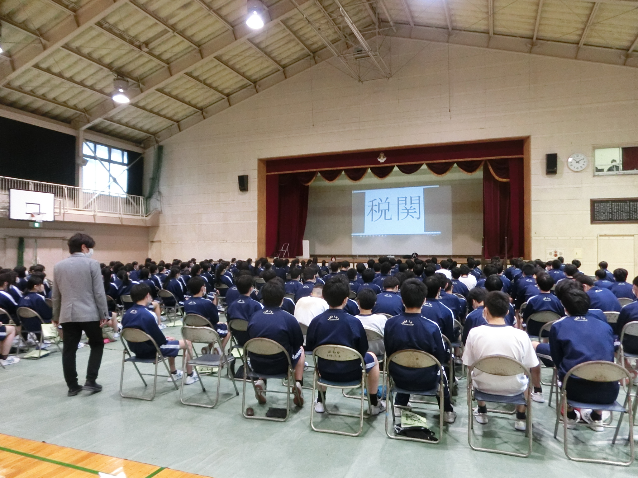 田名中学校薬物乱用防止教室