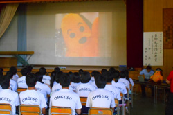 大楠中学校にて薬物乱用防止教室を開催(2018年7月)