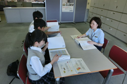 川崎付属中学校の生徒に対し体験学習を実施その2(2018年8月)
