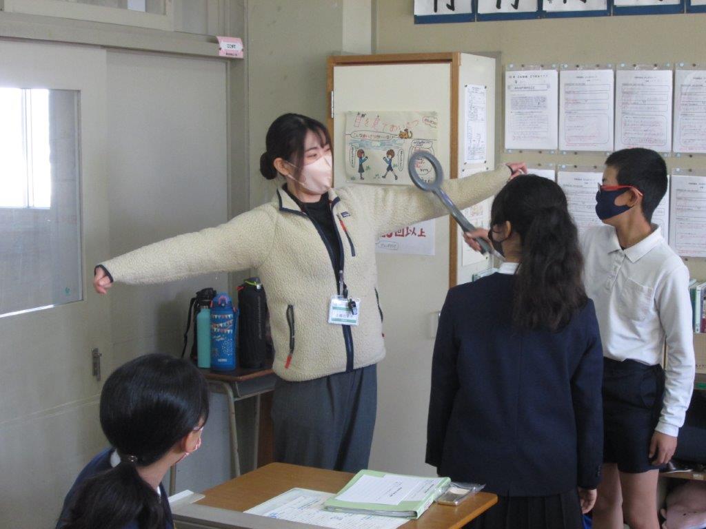 体験授業の様子
