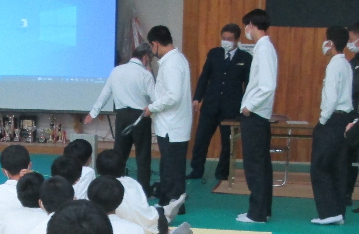 出前授業の様子