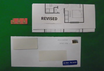 犯則物件と郵便物の外装