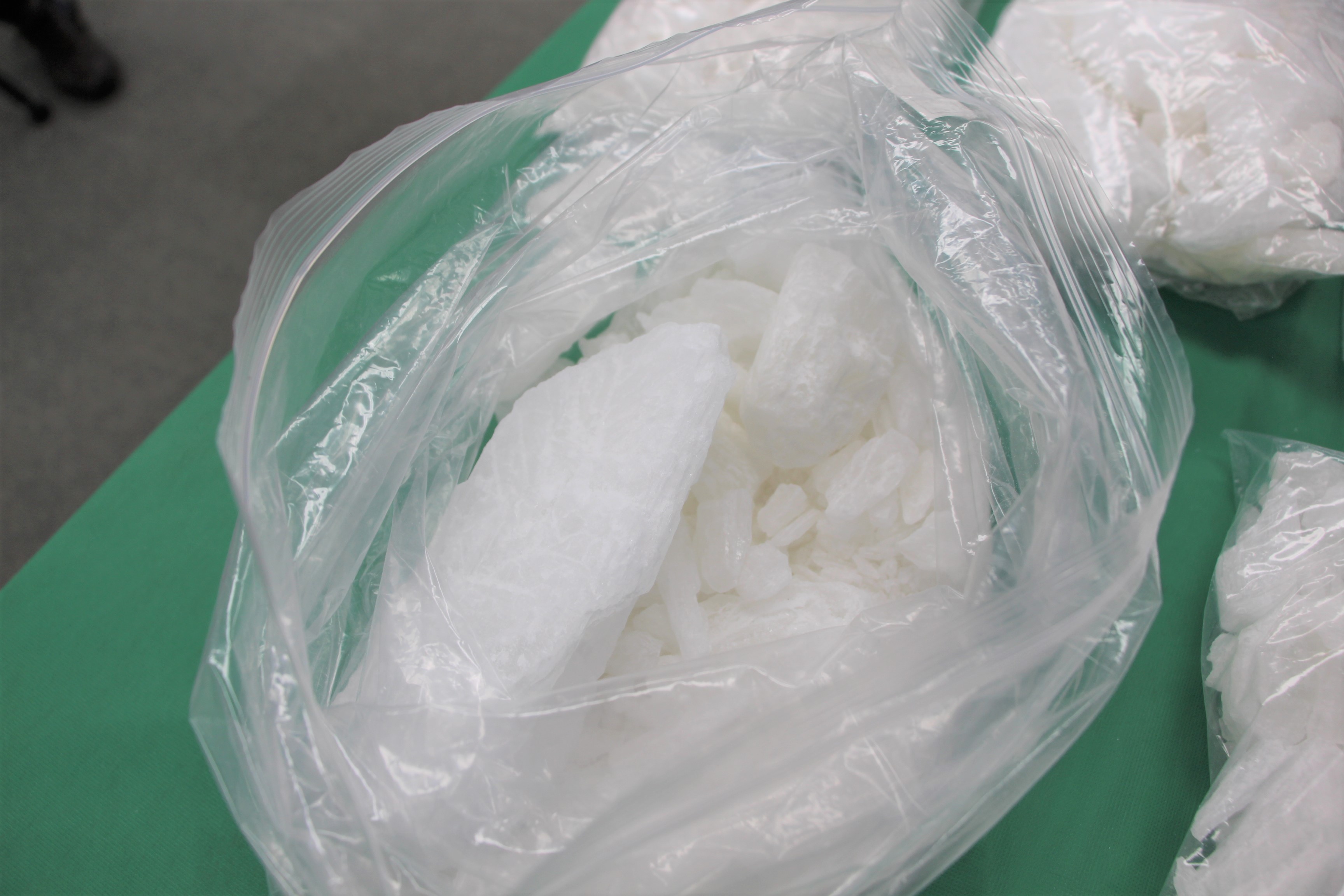 摘発された覚醒剤