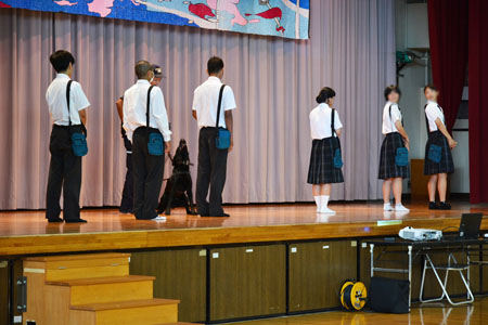 麻犬デモの様子 麻犬デモの様子