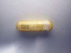 A覚醒剤が入ったカプセル A覚醒剤が入ったカプセル