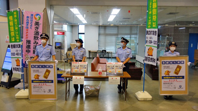 キャンペーンの様子 キャンペーンの様子