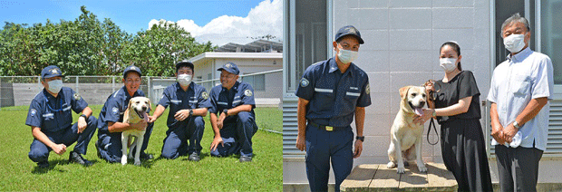 税関職員とエール号