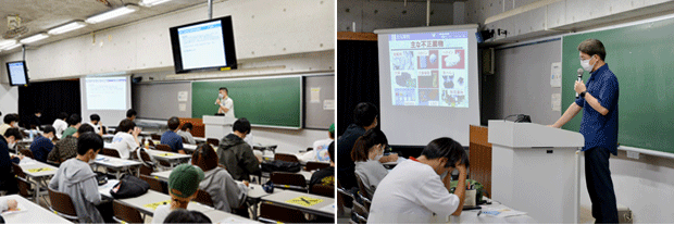 沖縄大学での講義の様子