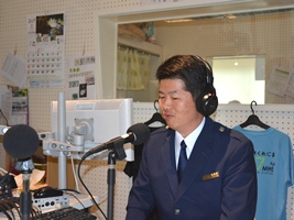 ラジオ出演の様子2 ラジオ出演の様子2