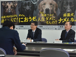 記者会見の様子2 記者会見の様子2