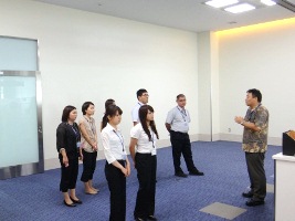 業務見学会の様子 業務見学会の様子