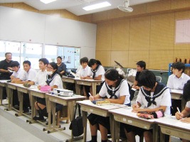 税関教室の様子2 税関教室の様子2