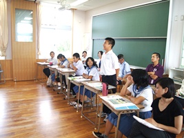 職業人講話の様子2 職業人講話の様子2