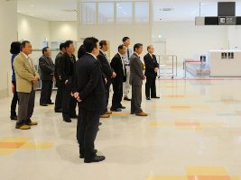 視察の様子 視察の様子