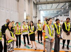 外郵出張所を訪問するGRIPS 外郵出張所を訪問するGRIPS