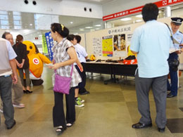 ブース内の様子 ブース内の様子