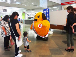 かすたむ君の登場 かすたむ君の登場