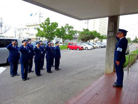 出陣式の様子 出陣式の様子