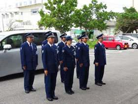 出陣式の様子 出陣式の様子