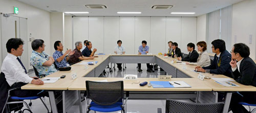 意見交換会の様子 意見交換会の様子