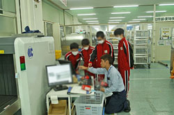 外郵での様子a 外郵での様子a