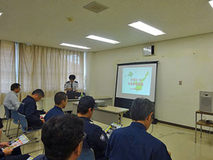 説明の様子 説明の様子