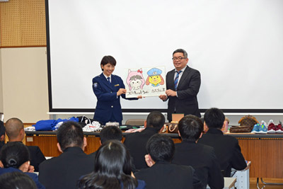 講話の様子 講話の様子