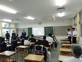 講話の様子 講話の様子