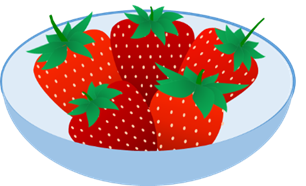 大阪税関 2021年(令和3年)5月分の近畿圏貿易統計(速報)、特集「いちごの輸出」を発表 いちごのイラスト