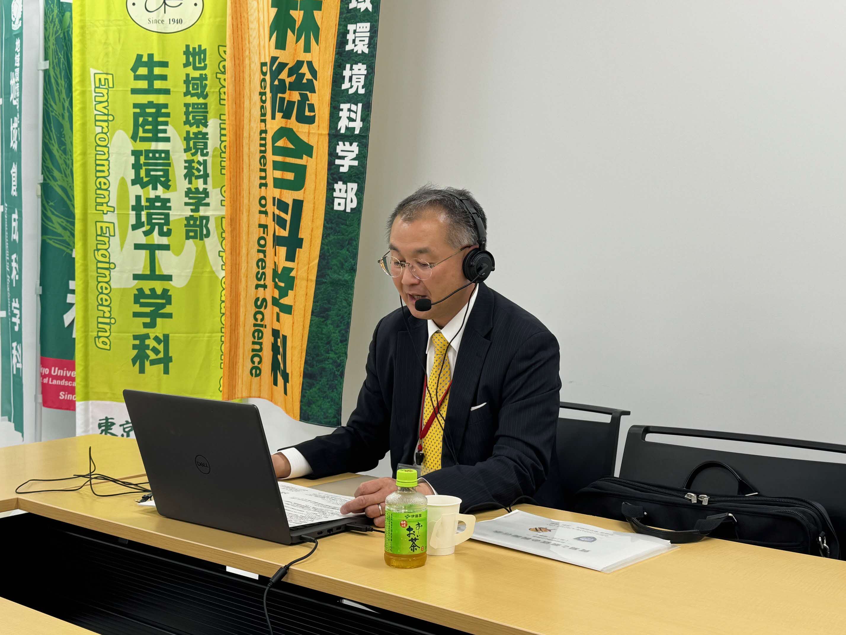 東京農業大学での講義の様子