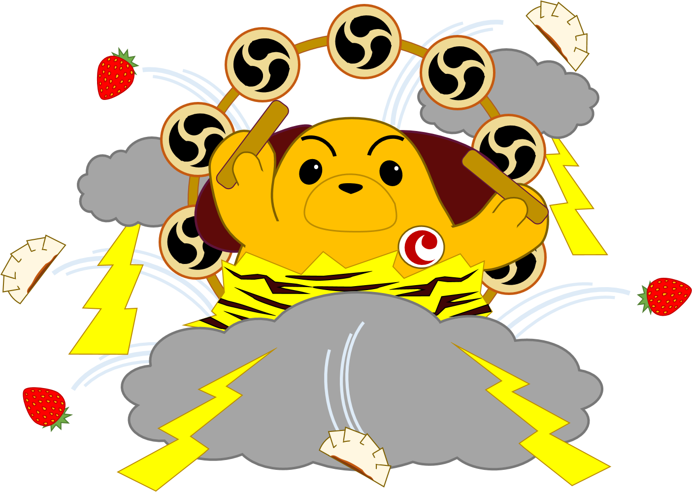 雷都宇都宮カスタム君(栃木県のご当地カスタム君)